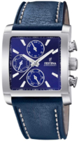 Festina Miesten kello F20424-2 Sininen/Nahka