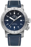 Glycine Airman Miesten kello GL0062 Sininen/Nahka Ø42 mm