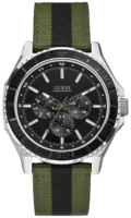 Guess Miesten kello W0491G1 Musta/Tekstiili Ø44 mm