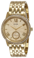 Guess Naisten kello W0573L2 Gramercy Samppanja/Kullansävytetty