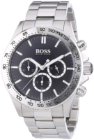 Hugo Boss Miesten kello 1512965 Ikon Musta/Teräs Ø44 mm