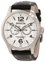 Invicta Miesten kello 12171 Specialty Valkoinen/Nahka Ø48 mm