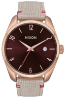 Nixon Naisten kello A4731890-00 Violetti/Nahka Ø38 mm