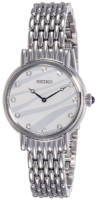 Seiko Dress Miesten kello SNAF69P1 Valkoinen/Teräs Ø45 mm