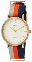 Timex TW2P91600 Weekender Kerma/Tekstiili Ø37 mm