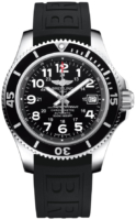 Breitling Miesten kello A17365C91B1S2 Superocean Ii 42 Musta/Kumi