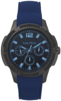 Nautica Miesten kello NAPSDG004 Multifunction Musta/Kumi Ø46 mm