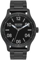 Nixon Miesten kello A1242180-00 Musta/Teräs Ø42 mm