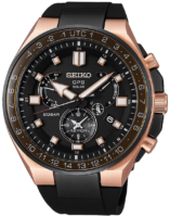 Seiko Astron Miesten kello SSE170J1 Musta/Kumi Ø46.7 mm