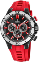 Festina 99999 Miesten kello F20450-3 Musta/Kumi Ø44 mm