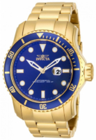 Invicta Miesten kello 15352 Pro Diver Sininen/Kullansävytetty teräs