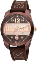 Just Cavalli Miesten kello JC1G106P0035 Ruskea/Tekstiili Ø43 mm