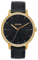 Nixon Naisten kello A108513-00 The Kensington Musta/Nahka Ø37 mm