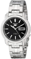 Seiko 5 Miesten kello SNKK71K1 Musta/Teräs Ø38.5 mm