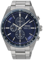 Seiko Solar Miesten kello SSC719P1 Sininen/Teräs Ø43.2 mm