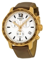 Tissot T-Sport Naisten kello T095.417.36.037.02 Hopea/Nahka Ø42 mm