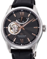 Orient Miesten kello RE-AT0007N00B Star Musta/Nahka Ø39.3 mm