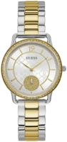 Guess Naisten kello W1290L1 Hopea/Kullansävytetty teräs Ø36 mm