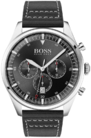 Hugo Boss Miesten kello 1513708 Musta/Nahka Ø44 mm