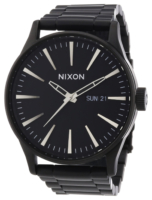 Nixon Miesten kello A356001-00 Musta/Teräs Ø42 mm