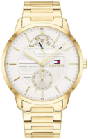 Tommy Hilfiger Miesten kello 1791609 Valkoinen/Kullansävytetty