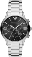 Emporio Armani Miesten kello AR11208 Giovanni Musta/Teräs Ø44 mm