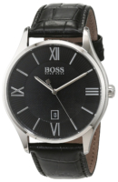 Hugo Boss Miesten kello 1513485 Musta/Nahka Ø44 mm