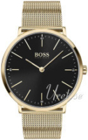 Hugo Boss Miesten kello 1513735 Musta/Kullansävytetty teräs Ø40 mm