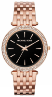 Michael Kors Darci Naisten kello MK3402 Musta/Punakultasävyinen Ø39