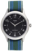 Timex Naisten kello TW2T97200LG Musta/Tekstiili Ø35 mm