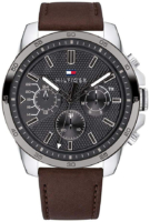 Tommy Hilfiger Miesten kello 1791562 Harmaa/Nahka Ø48 mm