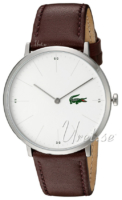 Lacoste Moon Miesten kello 2010872 Valkoinen/Nahka Ø40 mm