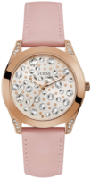 Guess Naisten kello W1065L1 Wonderlust Valkoinen/Nahka Ø38 mm