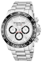 Stührling Original Miesten kello 891.01 Monaco Hopea/Teräs Ø42 mm