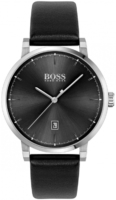 Hugo Boss Miesten kello 1513790 Musta/Nahka Ø42 mm