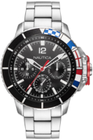 Nautica Miesten kello NAPBHP908 Musta/Teräs Ø46 mm