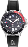 Nautica Miesten kello NAPCBF914 Musta/Kumi Ø43 mm