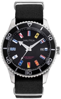 Nautica Miesten kello NAPPBF910 Musta/Tekstiili Ø44 mm