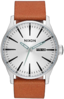 Nixon Miesten kello A1052853-00 Hopea/Nahka Ø42 mm