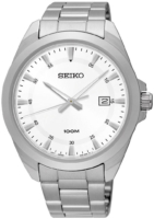 Seiko 99999 Miesten kello SUR205P1 Hopea/Teräs Ø43 mm