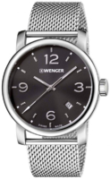 Wenger 99999 Miesten kello 01.1041.124 Musta/Teräs Ø41 mm