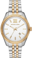 Michael Kors Lexington Miesten kello MK8752 Valkoinen/Kullanvärinen