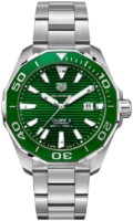 TAG Heuer Miesten kello WAY201S.BA0927 Aquaracer Vihreä/Teräs Ø43