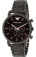 Emporio Armani Miesten kello AR1895 Dress Musta/Teräs Ø46 mm