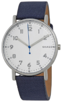 Skagen 99999 Miesten kello SKW6356 Valkoinen/Nahka Ø40 mm