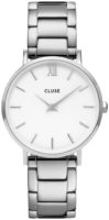 Cluse Naisten kello CW0101203026 Minuit Valkoinen/Teräs Ø33 mm