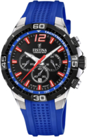 Festina Miesten kello F20523-1 Musta/Kumi Ø44.5 mm