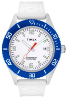 Timex Miesten kello T2N535 Valkoinen/Kumi Ø44 mm