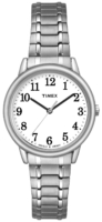 Timex Naisten kello TW2P78500 Easy Reader Valkoinen/Teräs Ø30 mm