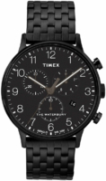 Timex Miesten kello TW2R72200 The Waterbury Musta/Teräs Ø40 mm